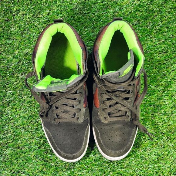 NIKE DUNK SKY HI - Womens Wedge - SIZE 8 - Picture 7 of 9